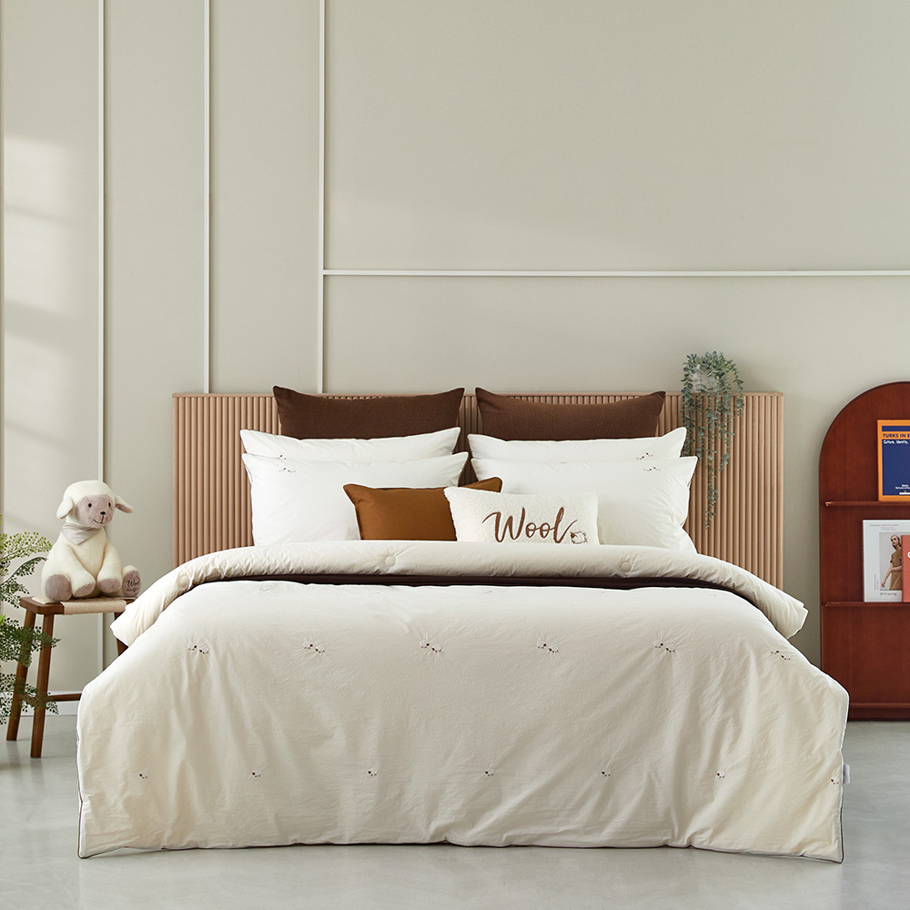 슬립앤슬립 래미(양모) 차렵이불패드세트 SS