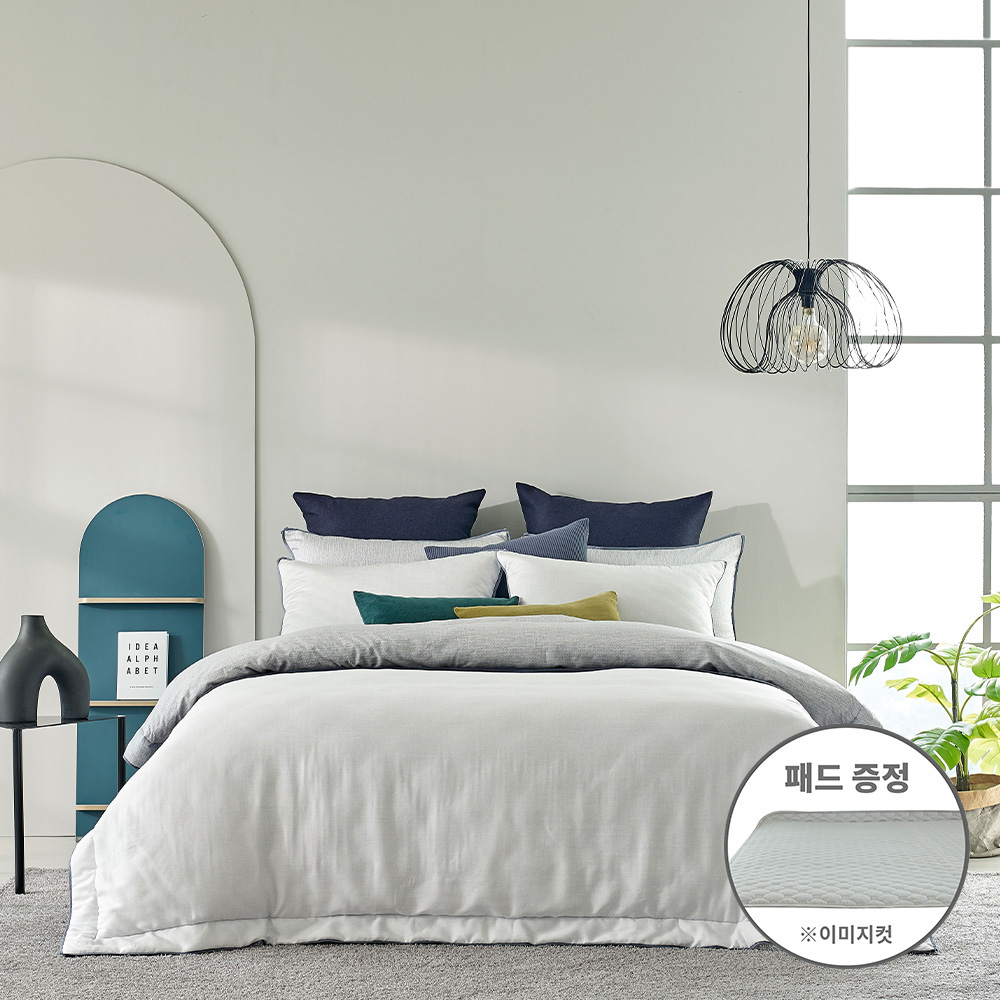 마일디ep(모달100%) 매트리스커버세트 Q+패드증정