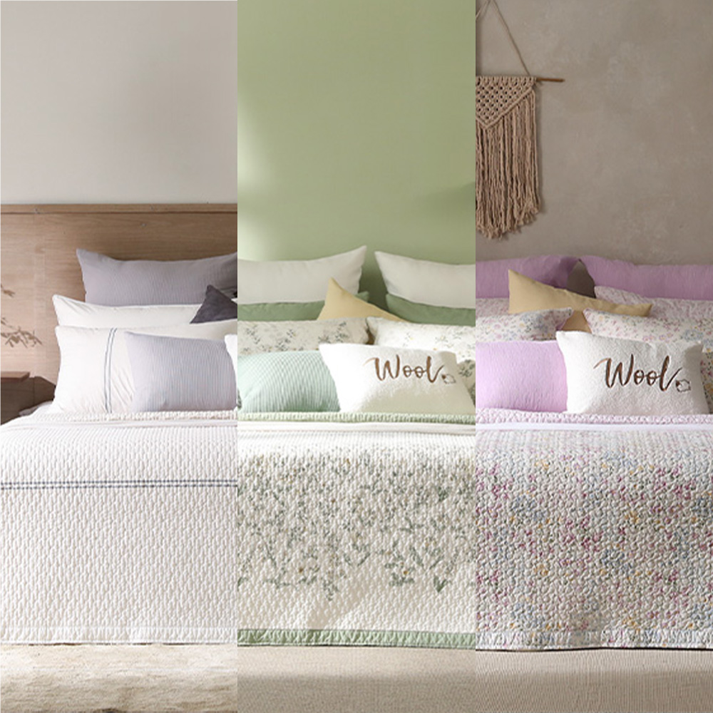 메이저/오브니/써니힐(HSP) 양모워싱 세트 SS,Q,LK